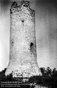 COLO JEUNE FRANCE 1950 la tour romaine pres d'Aix